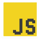 Logo so JavaScript em pixel art